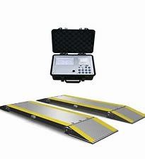 Il veicolo portatile di basso profilo 5T Axle Scales pesa i cuscinetti