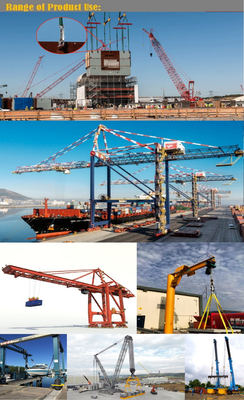 Cellula di carico di collegamento di tensione dell'acciaio legato, 5t 10t 50t 100t 500t Crane Load Cell For Weighing