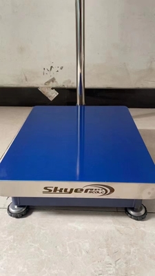 Scala compatta spazzolata KELI Load Cell del banco di 40x50cm 200kg Digital